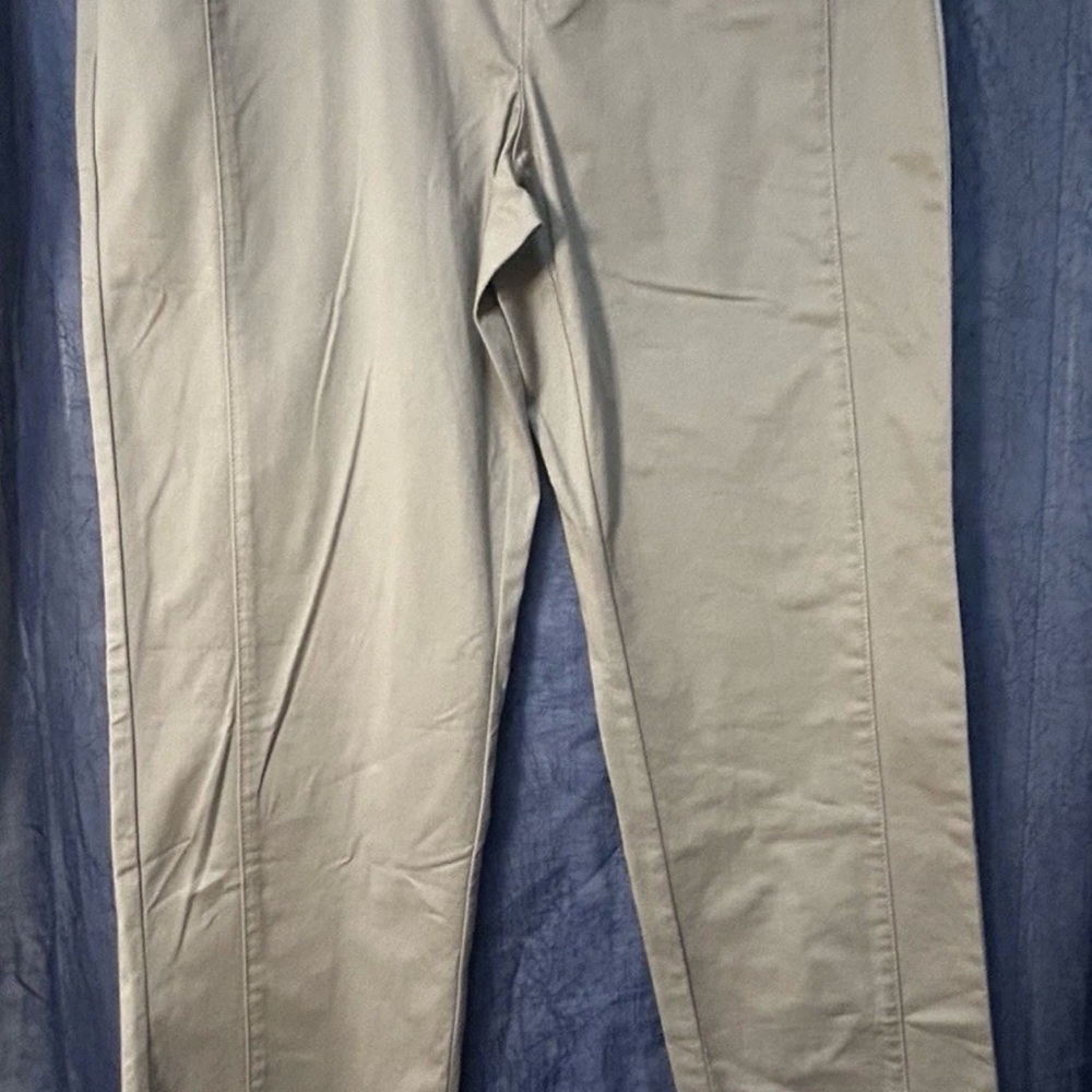 Khakis & Company Straight Leg Khaki Pants – Wrinkle Resistant, Flexible Waist 8